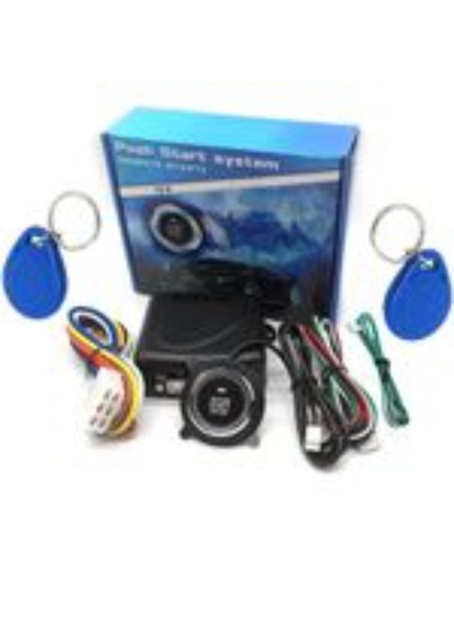 Car Push Start System, Remote Start, 12V, RFID Security, Keyless Entry - Image 1